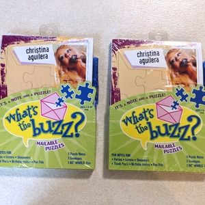 Christina Aguilera What's the Buzz Puzzle Mail